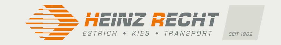 HEINZ RECHT GmbH, seit 1962 - Kipper, Schüttgut-Transporte, Estrich